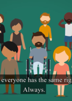 Scene from animation