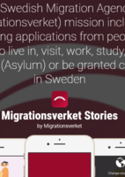 Migrationsverket Stories - app for children