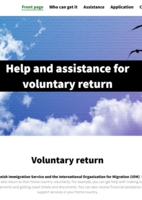 Voluntary return website