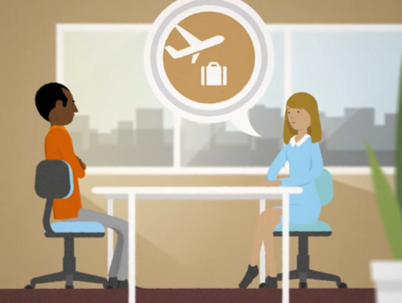 Scene from animation