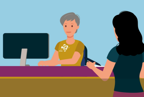 Scene from animation