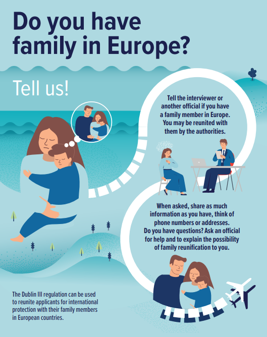 Poster Dublin family reunification adult