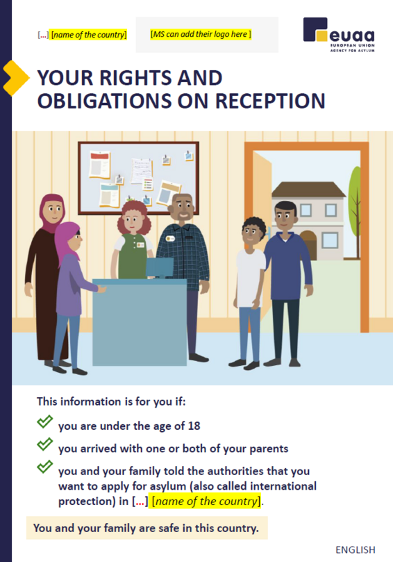 Image of cover page of RCD brochure for accompanied children at making